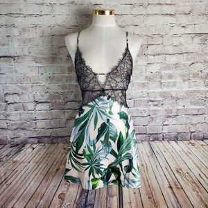 NWT VS Tropical Print Nightgown